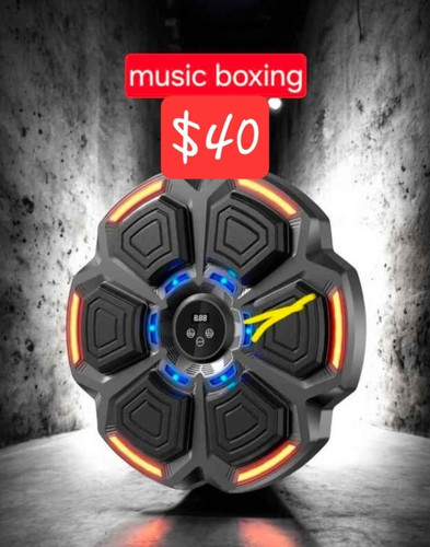 Music boxing machine - music, wall