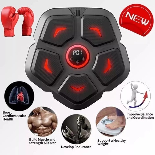 Music boxing training machine - music,