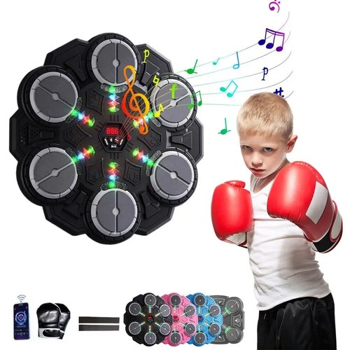 Smart music boxing machine led - music,