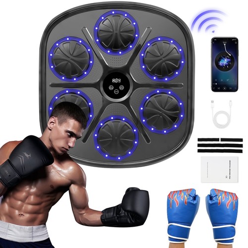 Music boxing machine gloves - music,